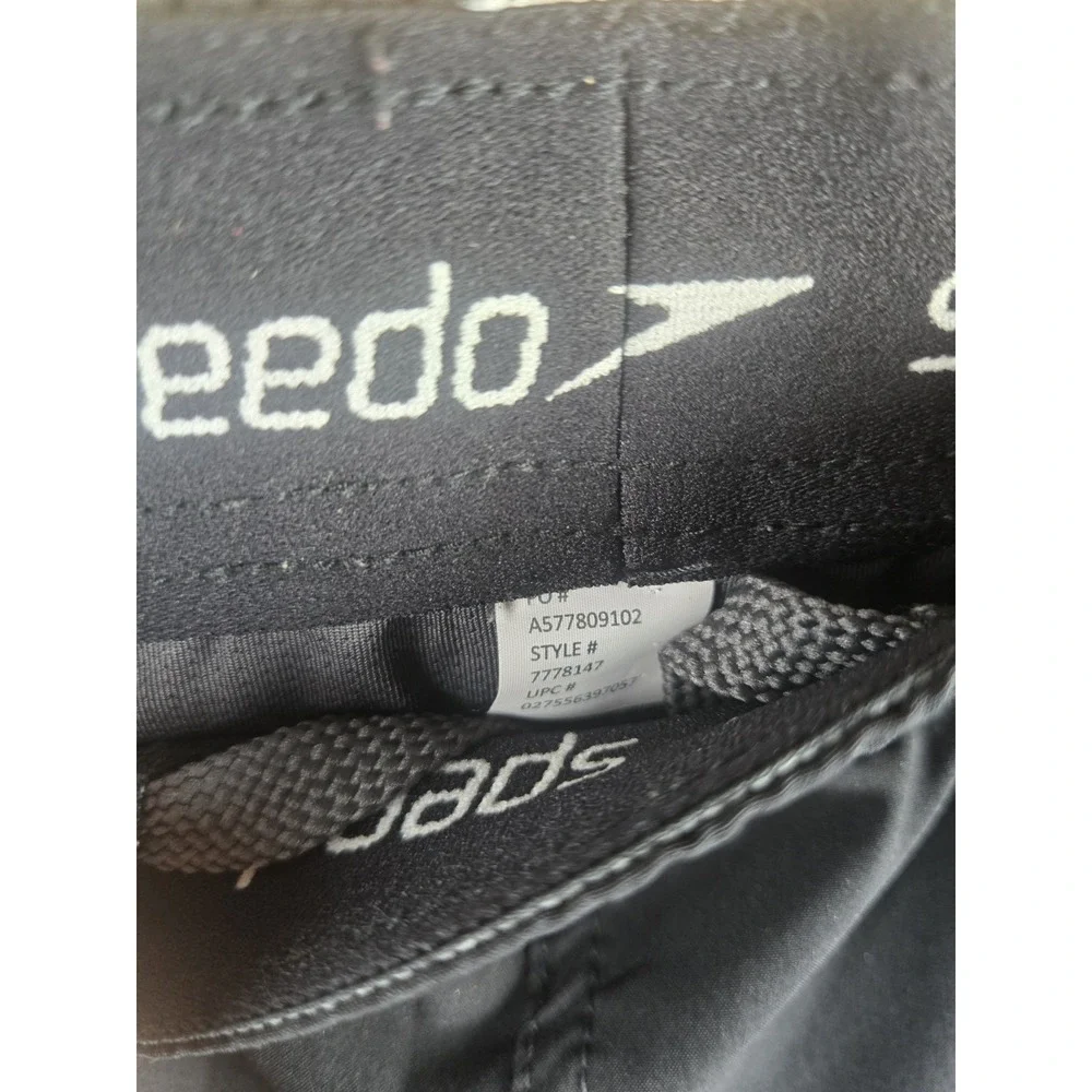 Speedo Men's Hydro Tech‎ Volley Swim Shorts Black Size XL 7